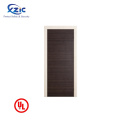 Ul listada folha de porta de madeira com entrada de madeira portas de madeira à prova de fogo de madeira portas de madeira